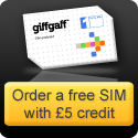 Get a free Giffgaff Sim