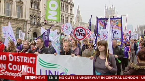 The march