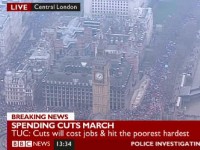 March for the alternative: events and TV images