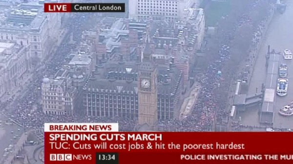 The march
