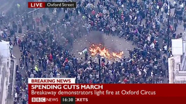 Oxford Circus at 16:30