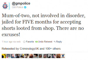 GMPolice gloating about sentences