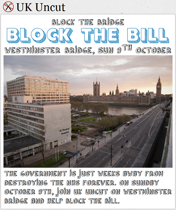 Block The Bridge Block The Bill – Liveblog