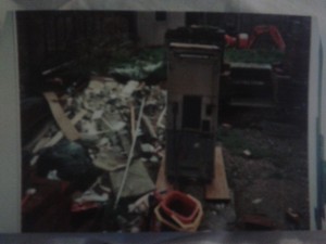 How the house was before