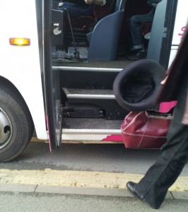 Accessible bus fail