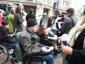 It begins - the start of the protest