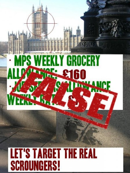 False claim about MP's groceries allowance