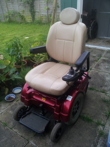 My current power wheelchair