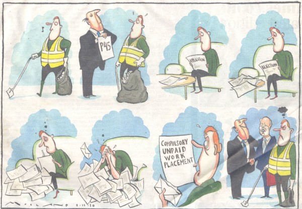 Workfare Times cartoon