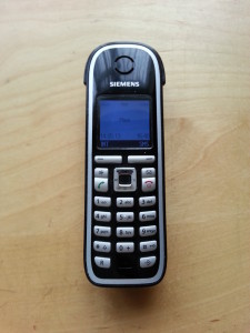 DECT phone handset
