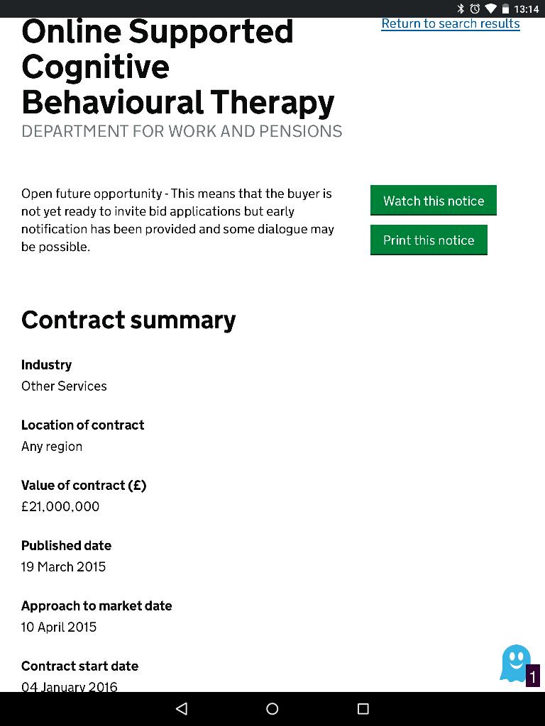 Mental health treatment in the Job Centre – what could possibly go wrong?